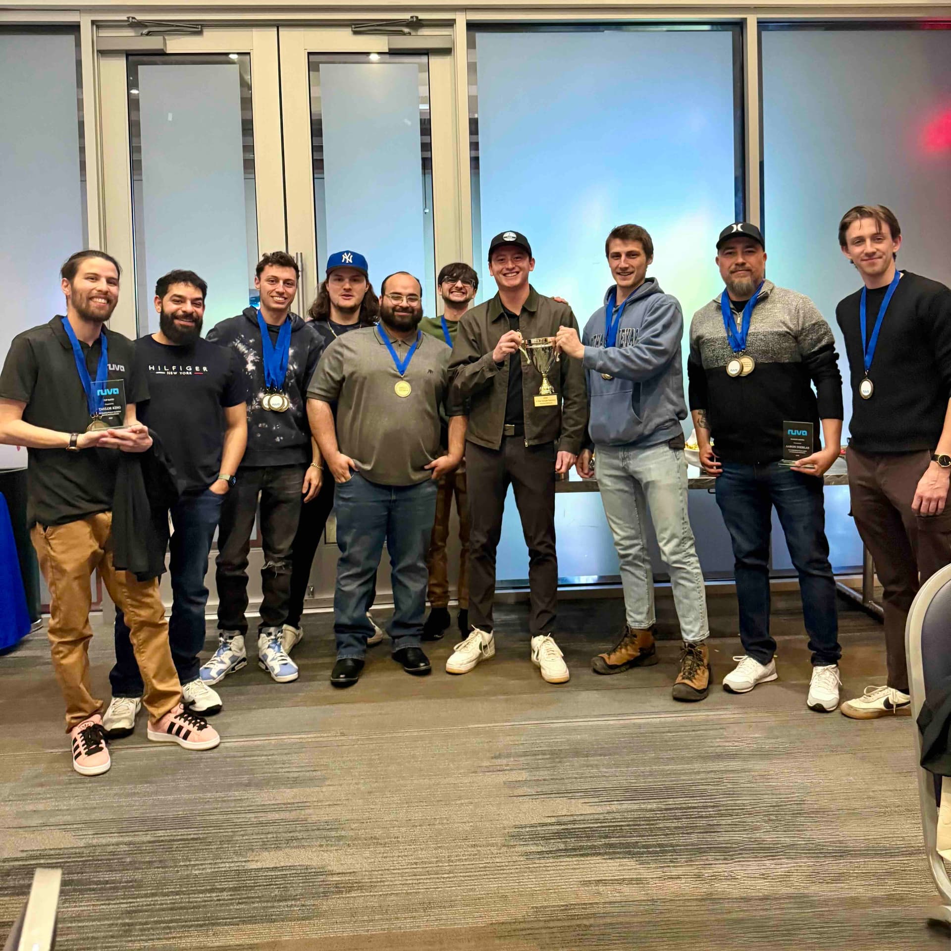 Ruva Pest Control team receiving awards and recognition